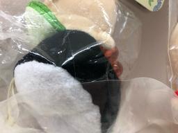 Chiikawa 餐廳廚師毛公仔吊飾 壽司三文魚子 茶色 中古 圖 4