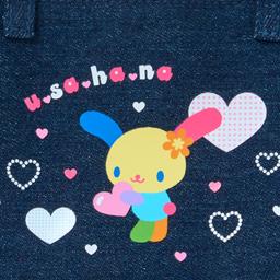 Usahana 牛仔布化妝袋（懷舊平成少女風） 圖 7