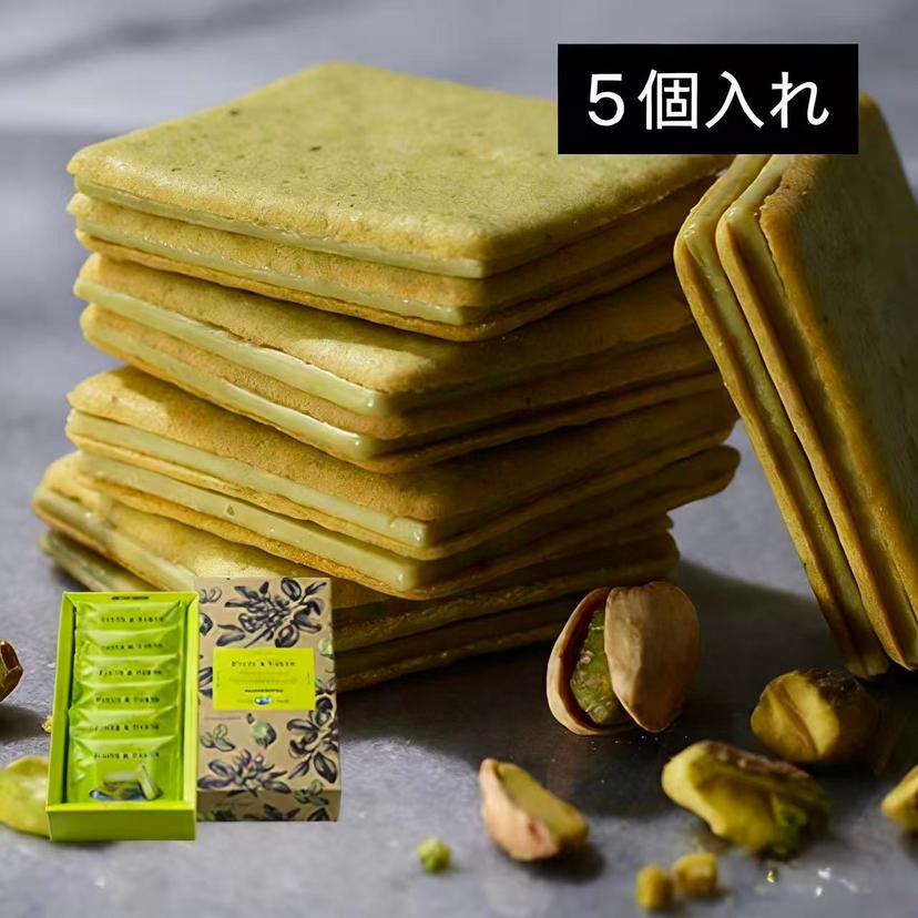 PISTA & TOKYO 開心果夾心餅 開心果&開心果 6塊裝 圖 1