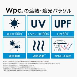 Wpc. Sanrio角色聯乘完全遮光遮熱晴雨兩用傘（紅色 Hello Kitty） 圖 7