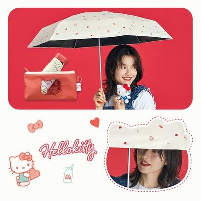 Wpc. Sanrio角色聯乘完全遮光遮熱晴雨兩用傘（紅色 Hello Kitty） 圖 11