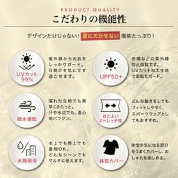 女裝連帽防曬泳衣套裝（5件套） 圖 21