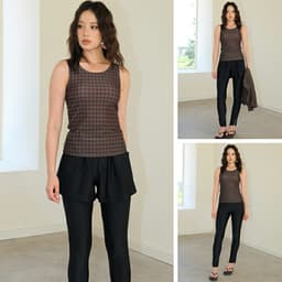 女裝連帽防曬泳衣套裝（5件套） 圖 87