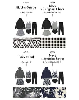 女裝連帽防曬泳衣套裝（5件套） 圖 27
