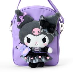 Kuromi 角色造型貼花斜揹袋（2026 Sanrio 角色大賞第4彈 穿搭系列） 圖 2