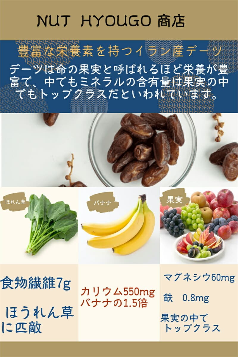 無核椰棗乾 1kg（無添加、無農藥） 圖 3