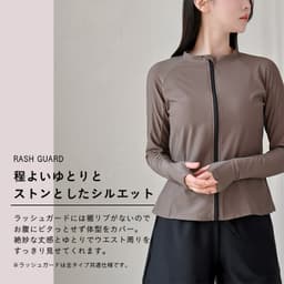 Dearcolon rs006set5 修身防曬長袖泳衣連打底褲5件套裝 圖 7