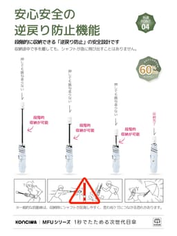 KONCIWA MFU1S Air 碳纖維自動開收摺疊遮陽傘 圖 8