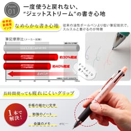 三菱鉛筆 Jetstream 4&1 多色多功能原子筆連鉛芯筆 MSXE5-1000（可選0.5/0.7/0.38mm） 圖 25