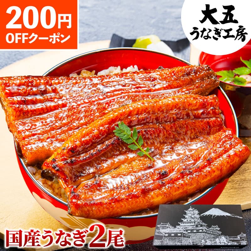 大五 日本國產冷凍蒲燒鰻魚禮盒（2尾裝） 圖 2