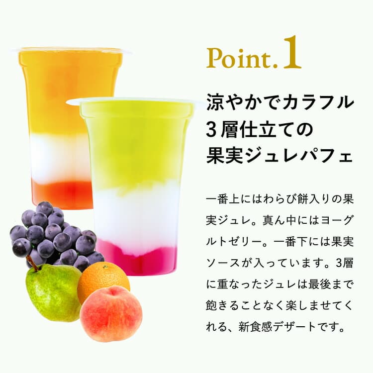 中島大祥堂 Hitotoe 三層甜品啫喱芭菲 12個裝 (JPD-30) 圖 1