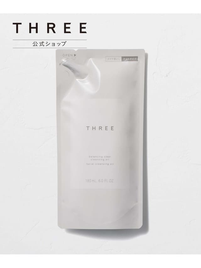 THREE Balancing Clear 卸妝油補充裝