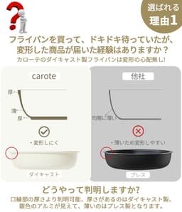 CAROTE Ice Cream 系列 米色鍋具套裝 圖 10