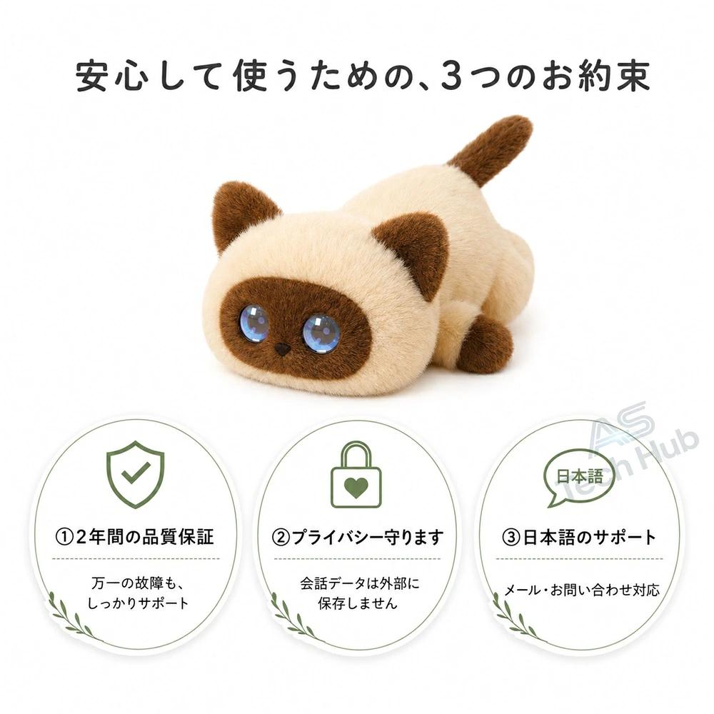 AI毛絨玩具、電子寵物、電動機器人、玩具、搭載ChatGPT、AI對話、說話機器人、益智玩具、支援66種語言、日 商品介紹 5