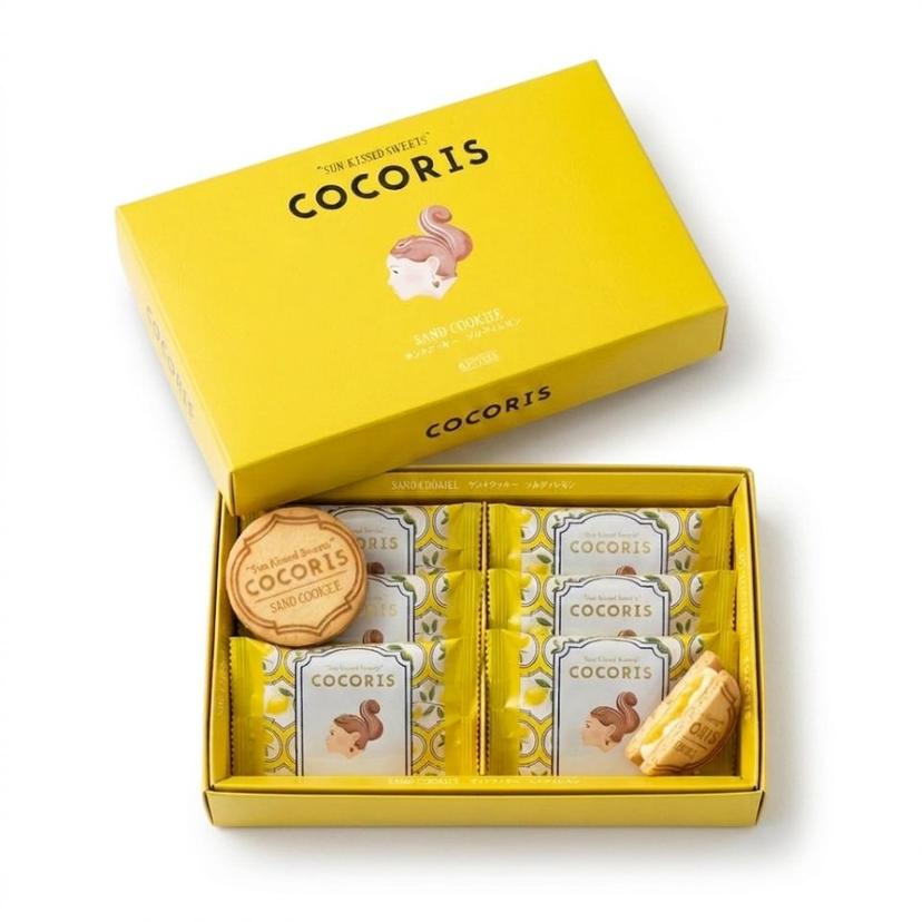 Salt Lemon COCORIS 夾心曲奇（鹹檸檬味）6個裝（夏季限定） 圖 1