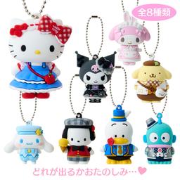 Sanrio Characters 秘密毛公仔吊飾（2026 Sanrio角色大賞第4彈 Sanrio服裝系列） 圖 1
