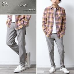 接觸冷感男裝彈性休閒褲 圖 31