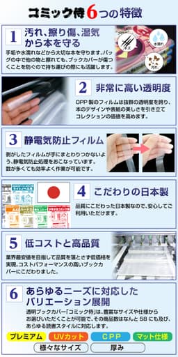 COMIC侍 透明書套 日本製 圖 3