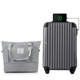 TANOBI T9088 輕量可登機行李箱 配備TSA鎖、USB充電口及杯架 圖 58