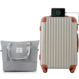 TANOBI T9088 輕量可登機行李箱 配備TSA鎖、USB充電口及杯架 圖 76