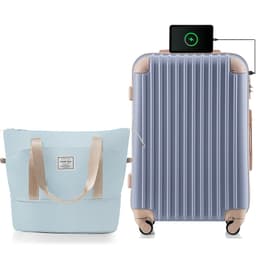 TANOBI T9088 輕量可登機行李箱 配備TSA鎖、USB充電口及杯架 圖 68