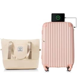 TANOBI T9088 輕量可登機行李箱 配備TSA鎖、USB充電口及杯架 圖 56