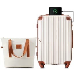 TANOBI T9088 輕量可登機行李箱 配備TSA鎖、USB充電口及杯架 圖 70