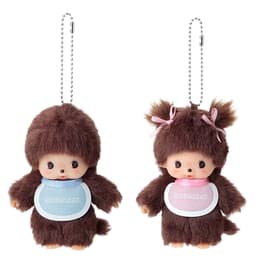 Monchhichi Babychichi 鎖匙扣毛公仔（可選男仔或女仔） 圖 1