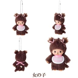 Monchhichi Babychichi 鎖匙扣毛公仔（可選男仔或女仔） 圖 3