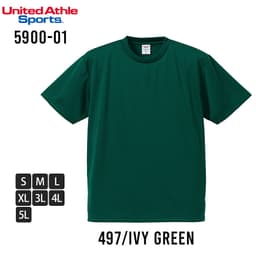 United Athle 5900-01 男裝吸水速乾短袖T恤 圖 80