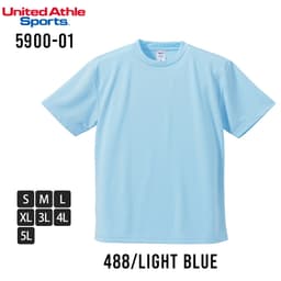 United Athle 5900-01 男裝吸水速乾短袖T恤 圖 76