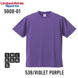 United Athle 5900-01 男裝吸水速乾短袖T恤 圖 78
