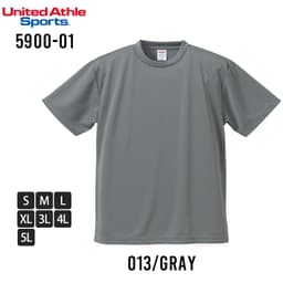 United Athle 5900-01 男裝吸水速乾短袖T恤 圖 48