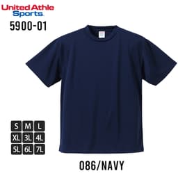 United Athle 5900-01 男裝吸水速乾短袖T恤 圖 64