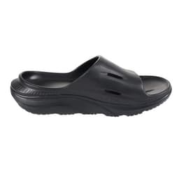 HOKA 男女裝 Ola Recovery Slide 3 黑色涼鞋 圖 6