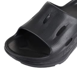 HOKA 男女裝 Ola Recovery Slide 3 黑色涼鞋 圖 4