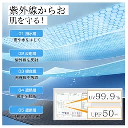 Rxdmss 輕量形狀記憶自動開收防曬摺疊傘 圖 7