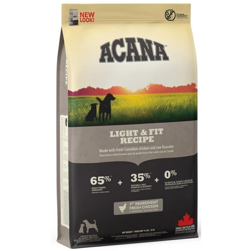 ACANA Light & Fit Recipe 所有犬種成年狗糧 11.4kg 圖 1