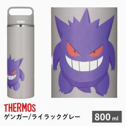 Thermos 寶可夢水瓶 600ml 800ml 真空隔熱移動馬克杯 隔熱螺旋馬克杯瓶 提把 運動飲料 OK 圖 4