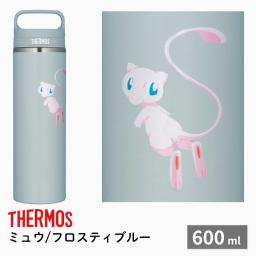 Thermos 寶可夢水瓶 600ml 800ml 真空隔熱移動馬克杯 隔熱螺旋馬克杯瓶 提把 運動飲料 OK 圖 7
