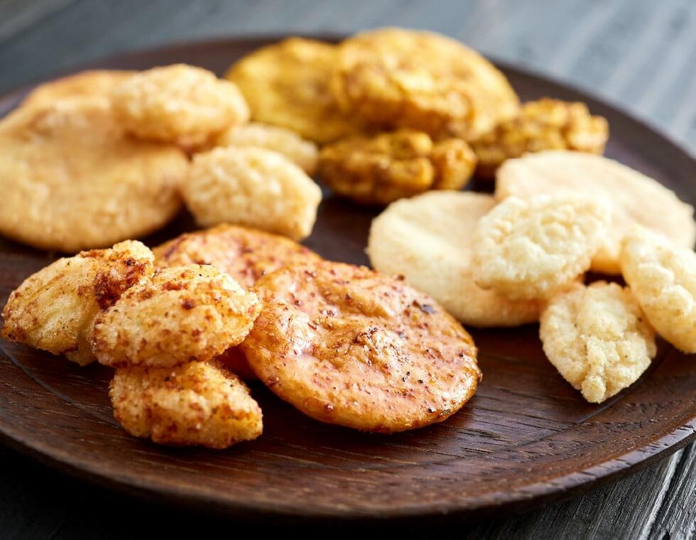 京壽樂庵 RICE FIELD Baked & Fried 米製脆片／米餅（4袋） 商品介紹 3
