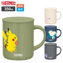 Thermos 真空保溫杯 350ml JDG-351PK (神奇寶貝) | THERMOS 保溫杯 保溫杯 保溫杯 時尚帶蓋 可愛不鏽鋼 圖 1