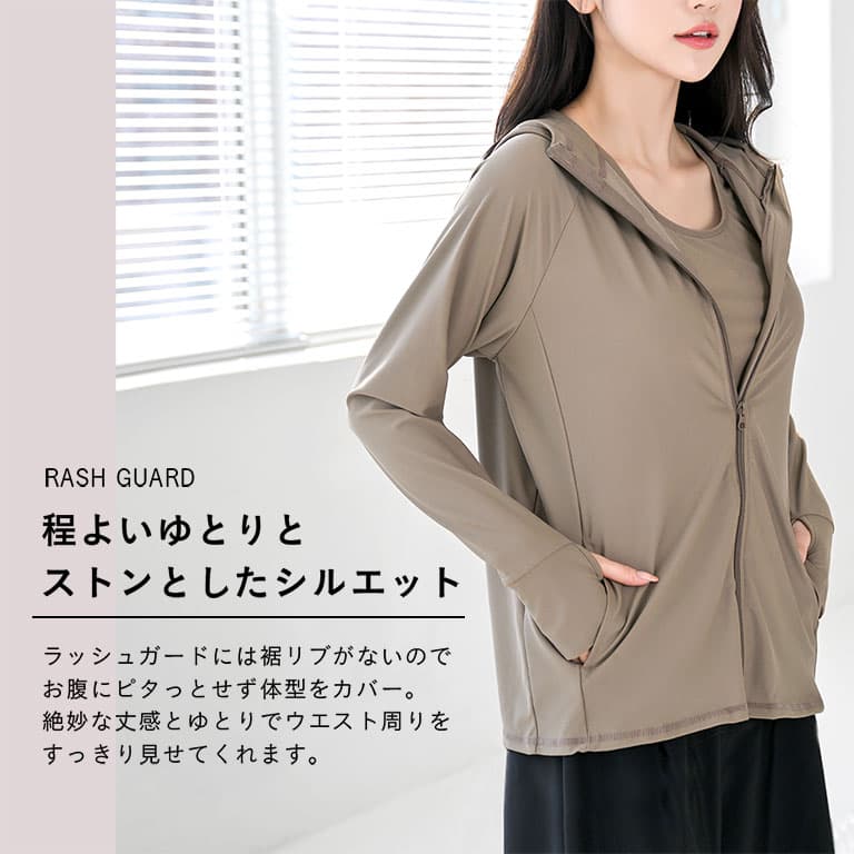 Dearcolon rs005set5 修飾體型連帽防曬泳衣5件套裝（連打底褲） 圖 7