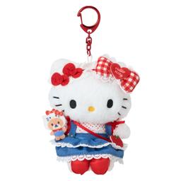 Hello Kitty 毛公仔吊飾（2026年Sanrio角色大獎第4彈 Sanrio穿搭系列） 圖 1