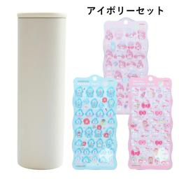 [不能捆綁] [作為 4 件套出售] 1 個冰保溫瓶 (INC-TC-PB2) + Bonbon drop seal churukira Sanrio (Kitty Pink S8815437 + My Melody S8815445 + Hangyodon S8815453) 圖 2