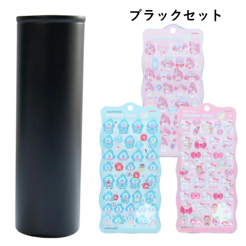 [不能捆綁] [作為 4 件套出售] 1 個冰保溫瓶 (INC-TC-PB2) + Bonbon drop seal churukira Sanrio (Kitty Pink S8815437 + My Melody S8815445 + Hangyodon S8815453) 圖 3