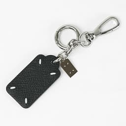 Maison Margiela Double Tag 鑰匙圈 黑色 圖 3