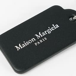 Maison Margiela Double Tag 鑰匙圈 黑色 圖 4