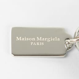 Maison Margiela Double Tag 鑰匙圈 黑色 圖 6