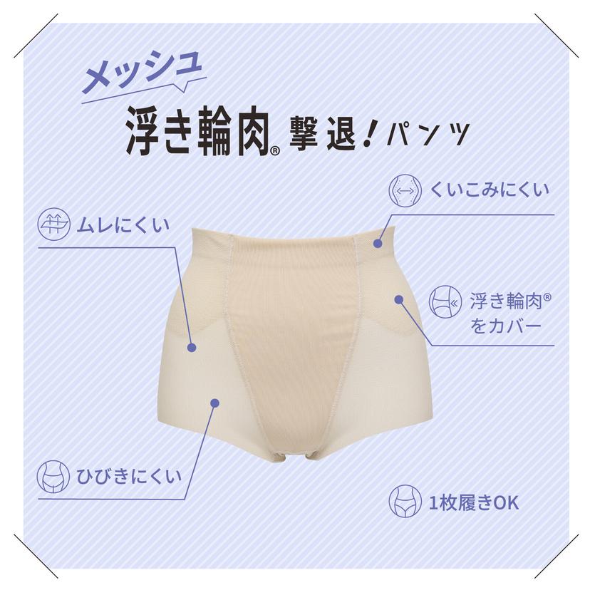 LUCIAN Air Mesh Waist Short 吸汗速乾網布腰腹包覆塑身褲 短款 圖 2